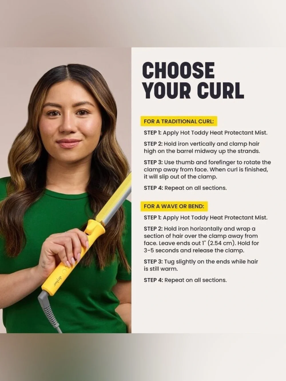 Dry Bar – The 3-Day Bender Rotating Curling Iron NWT - Picture 7 of 16
